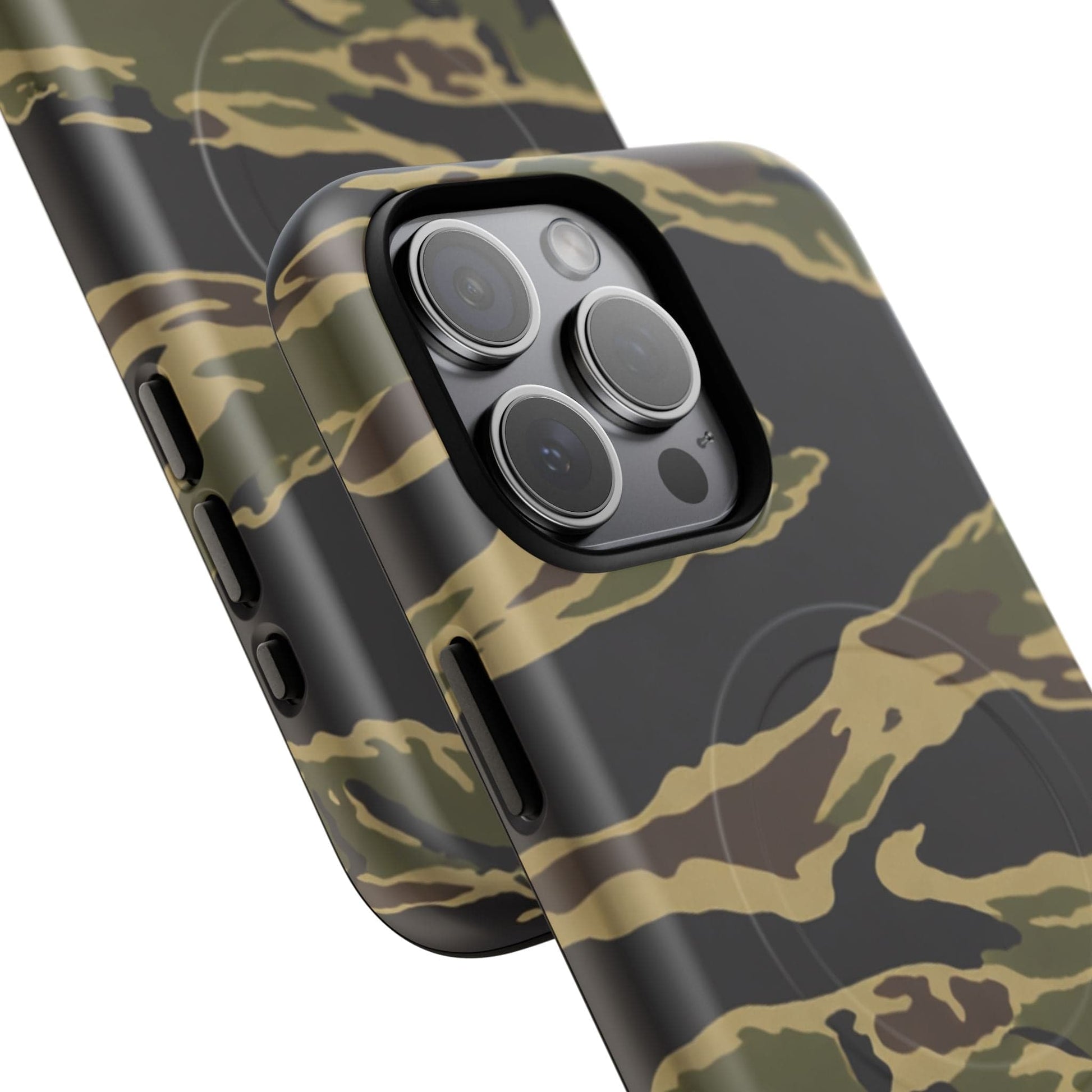 K-Factor Supply Co Tiger Stripe Camo Tough Magnetic iPhone Case