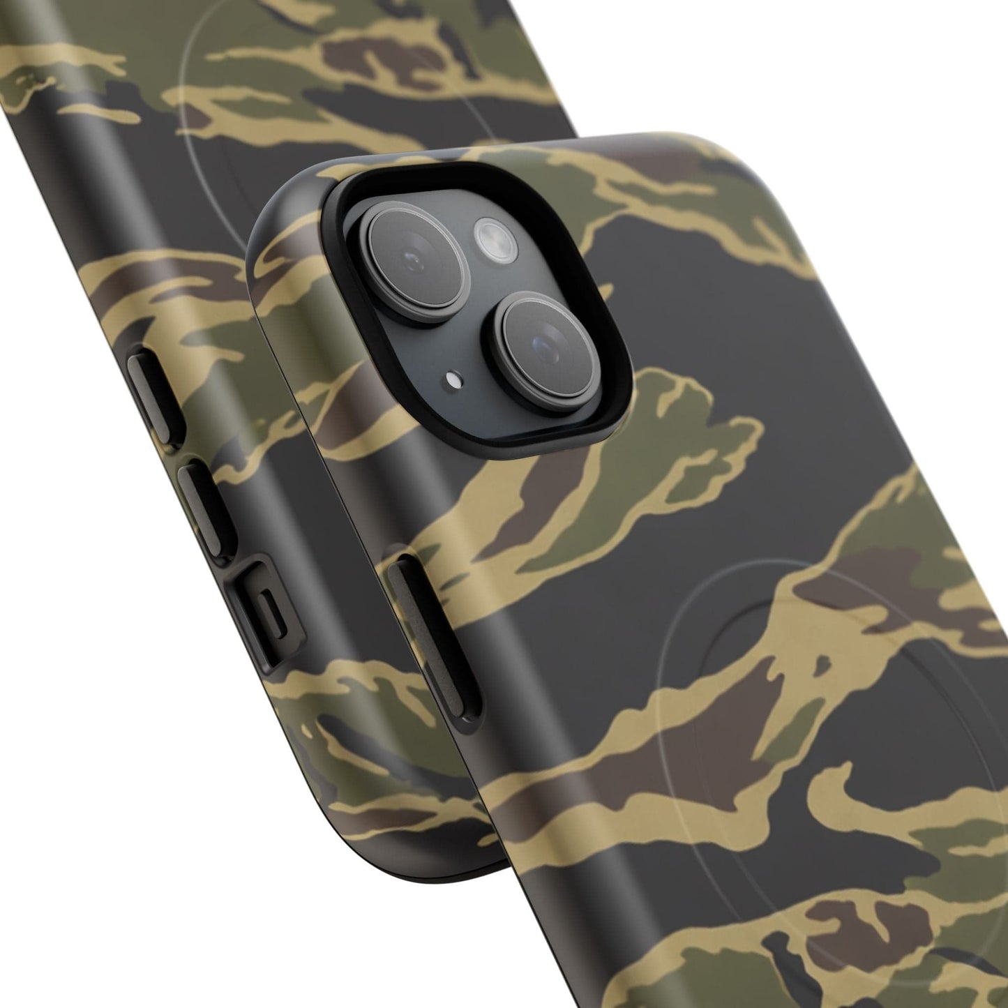 K-Factor Supply Co Tiger Stripe Camo Tough Magnetic iPhone Case