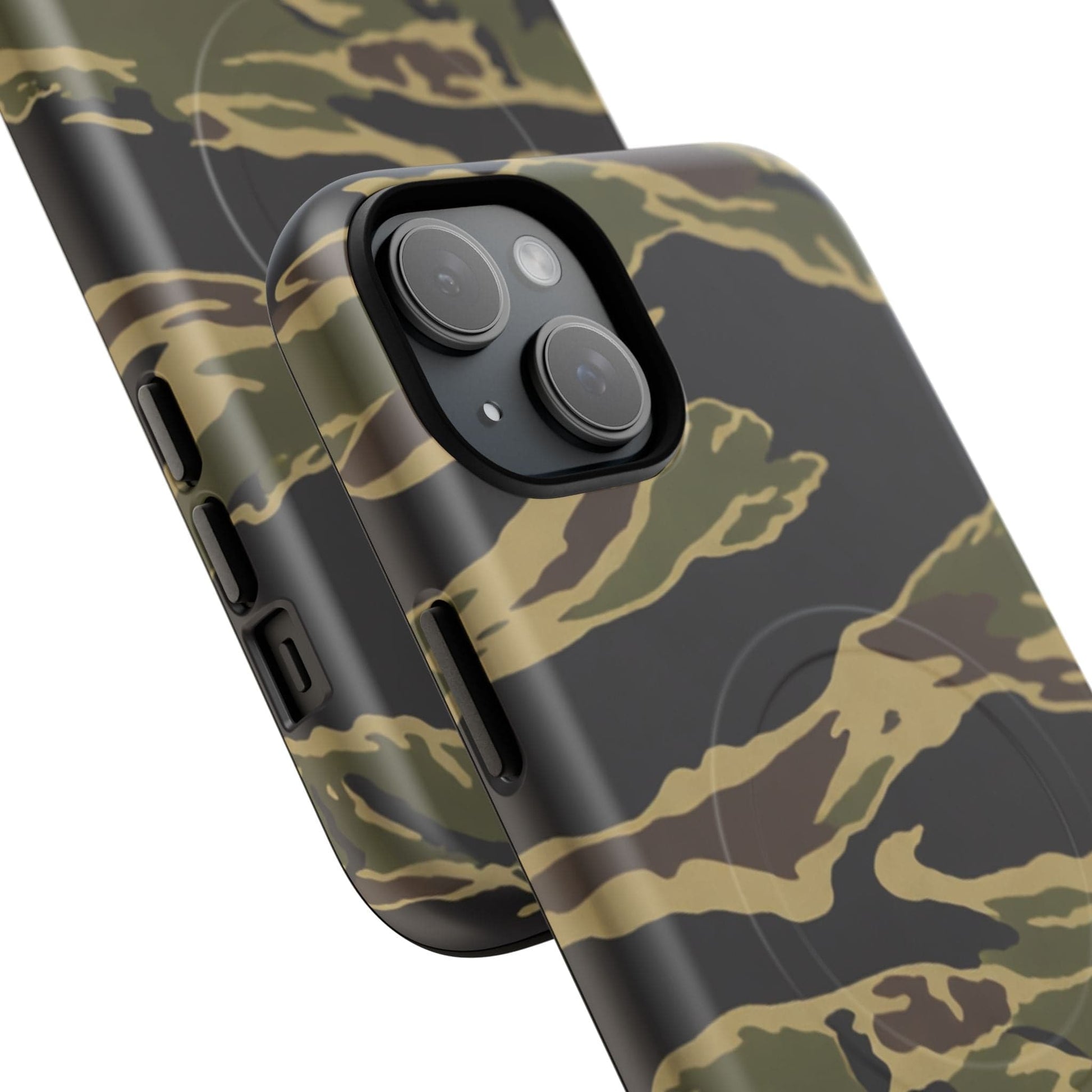 K-Factor Supply Co Tiger Stripe Camo Tough Magnetic iPhone Case