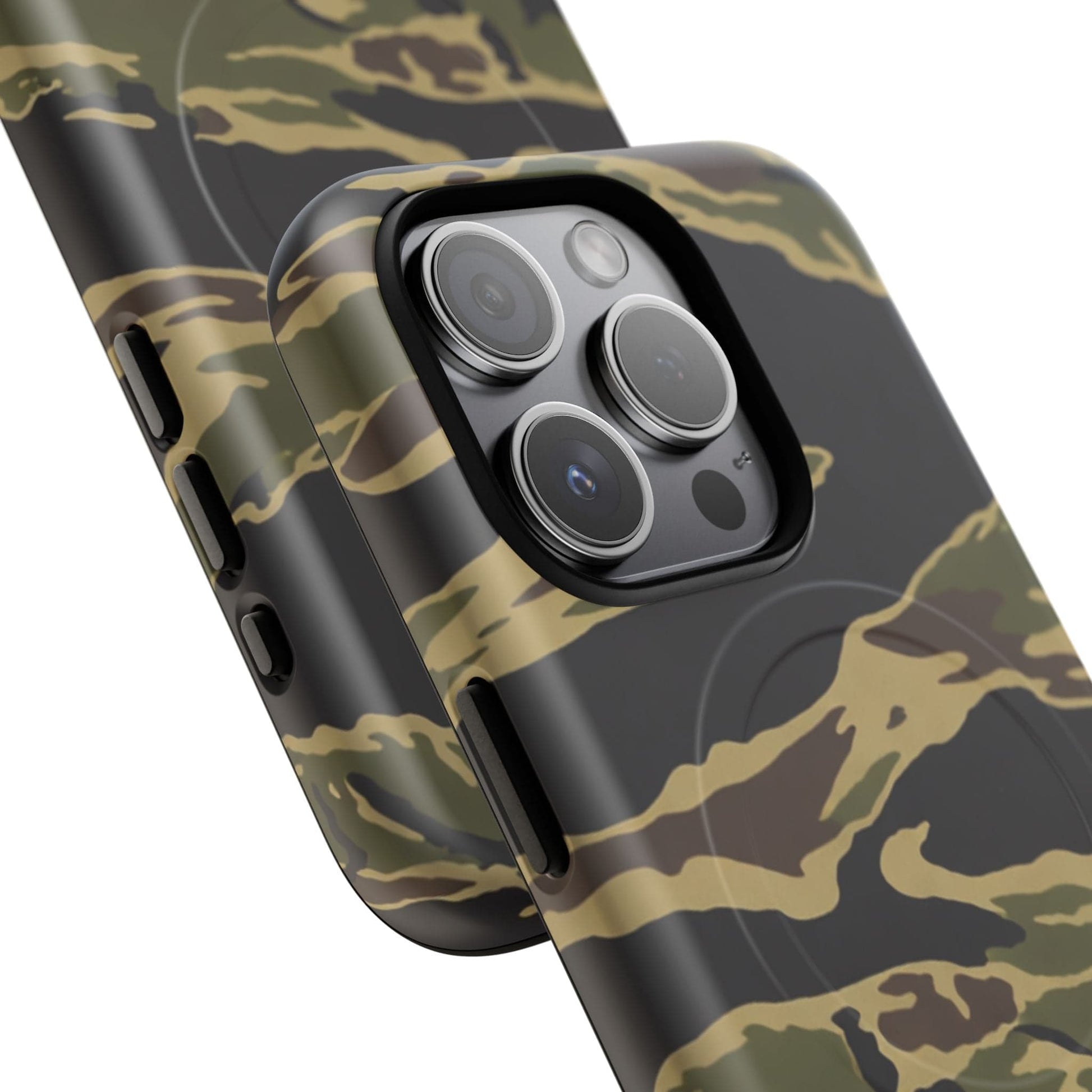 K-Factor Supply Co Tiger Stripe Camo Tough Magnetic iPhone Case