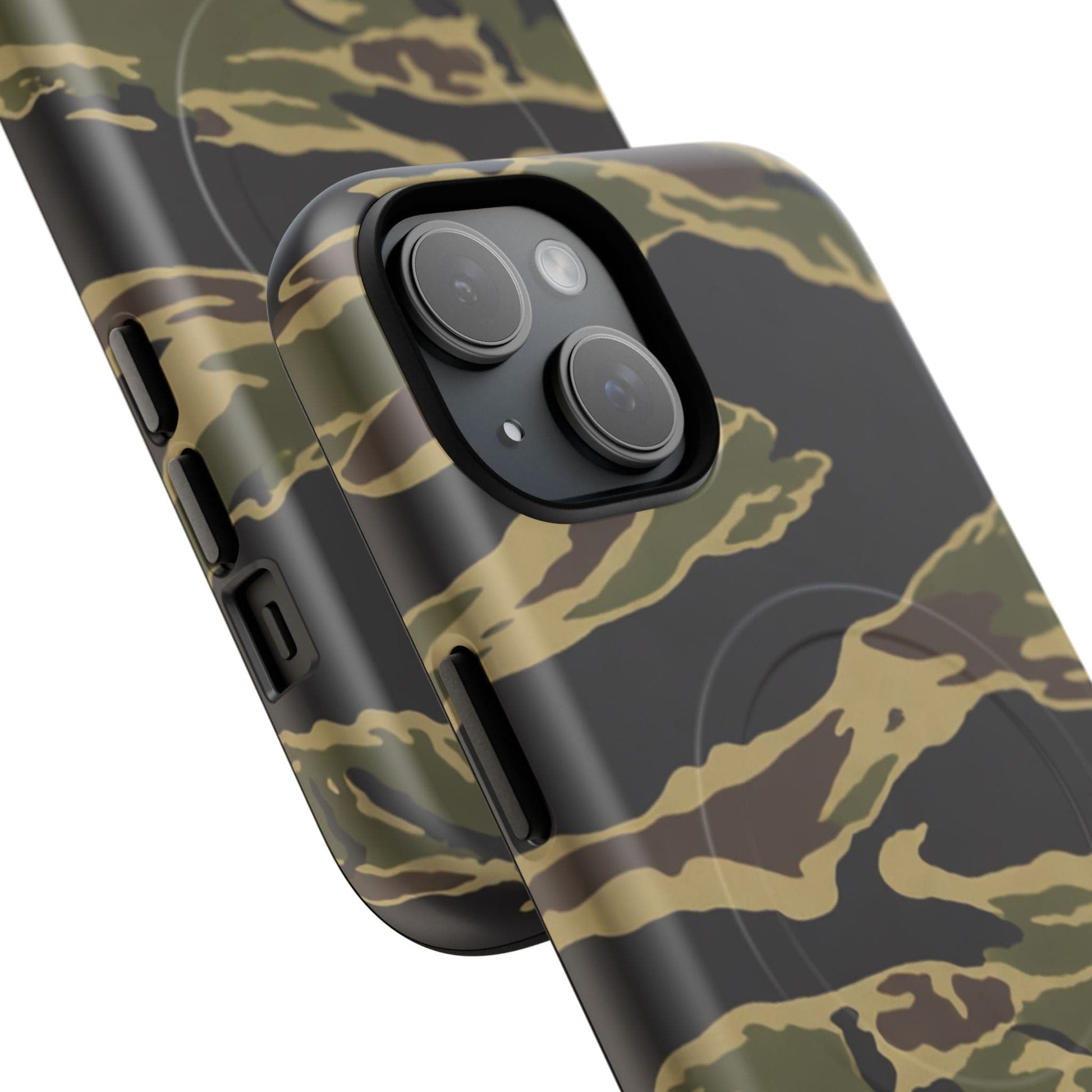 K-Factor Supply Co Tiger Stripe Camo Tough Magnetic iPhone Case