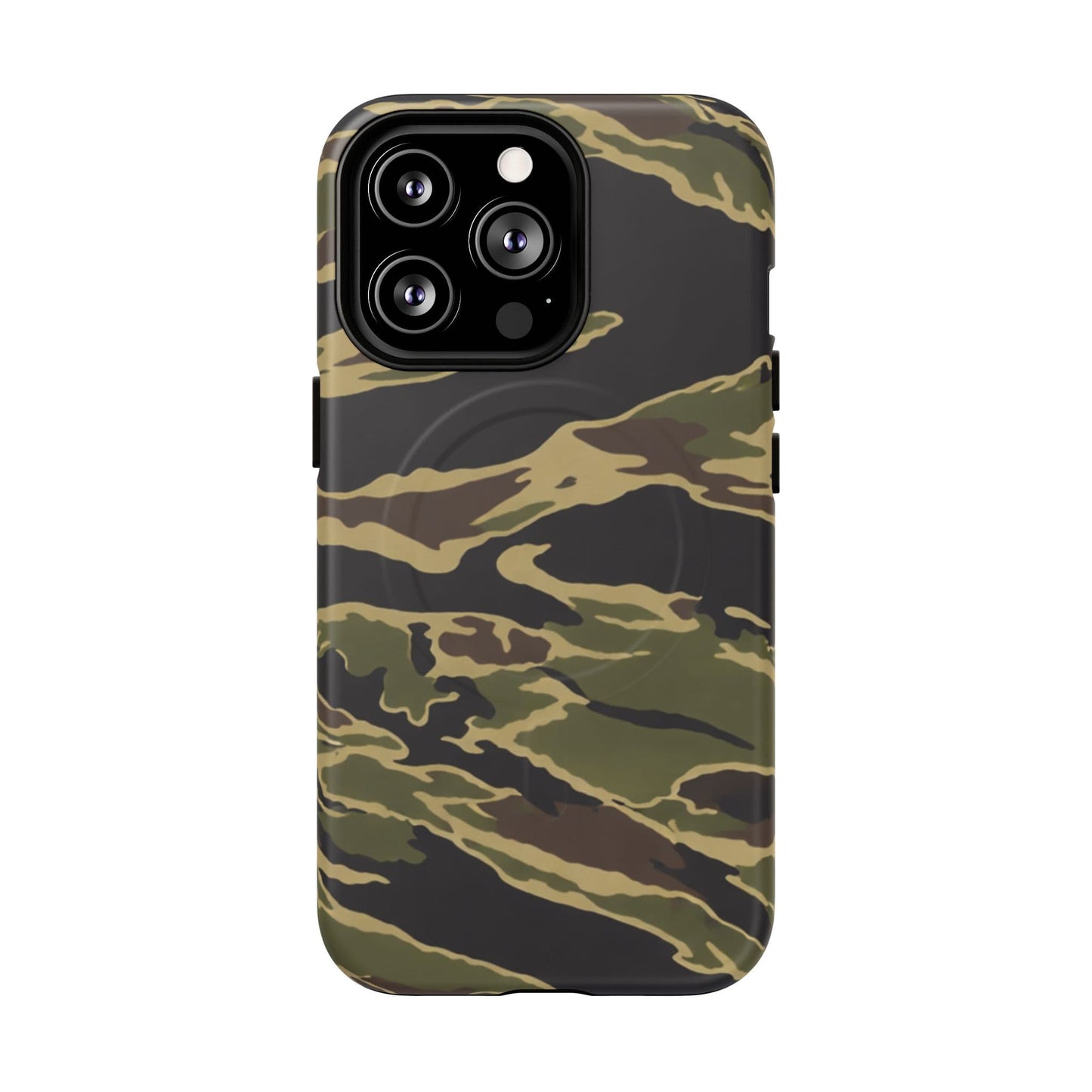 K-Factor Supply Co Tiger Stripe Camo Tough Magnetic iPhone Case iPhone 13 Pro
