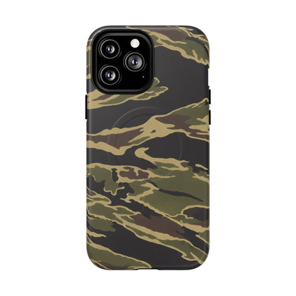 K-Factor Supply Co Tiger Stripe Camo Tough Magnetic iPhone Case iPhone 13 Pro Max