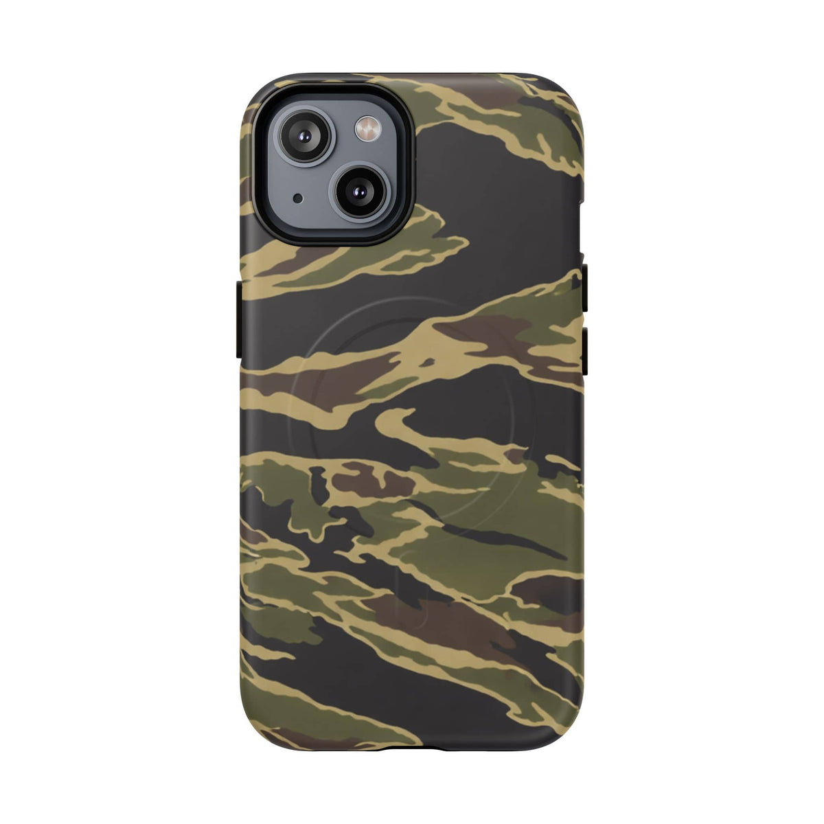 K-Factor Supply Co Tiger Stripe Camo Tough Magnetic iPhone Case iPhone 14 / Matte