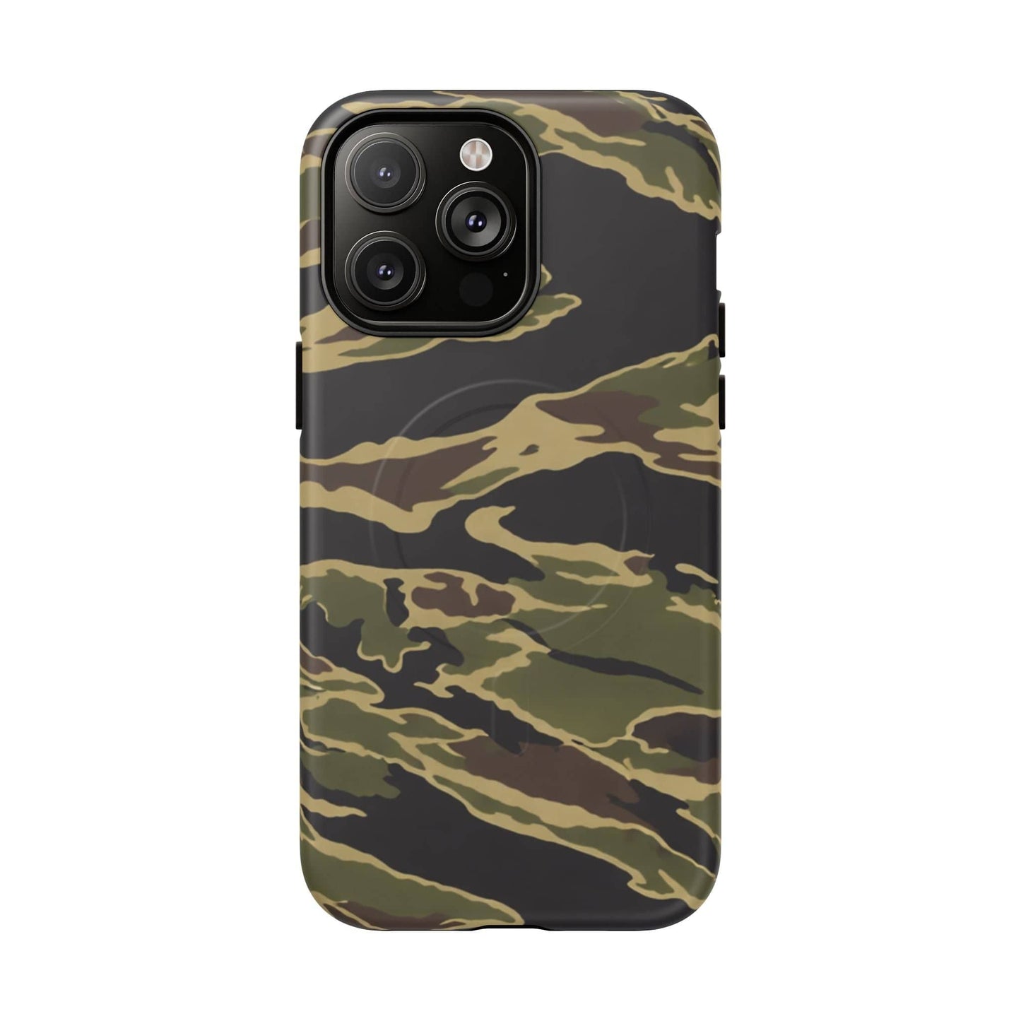 K-Factor Supply Co Tiger Stripe Camo Tough Magnetic iPhone Case iPhone 14 Pro Max