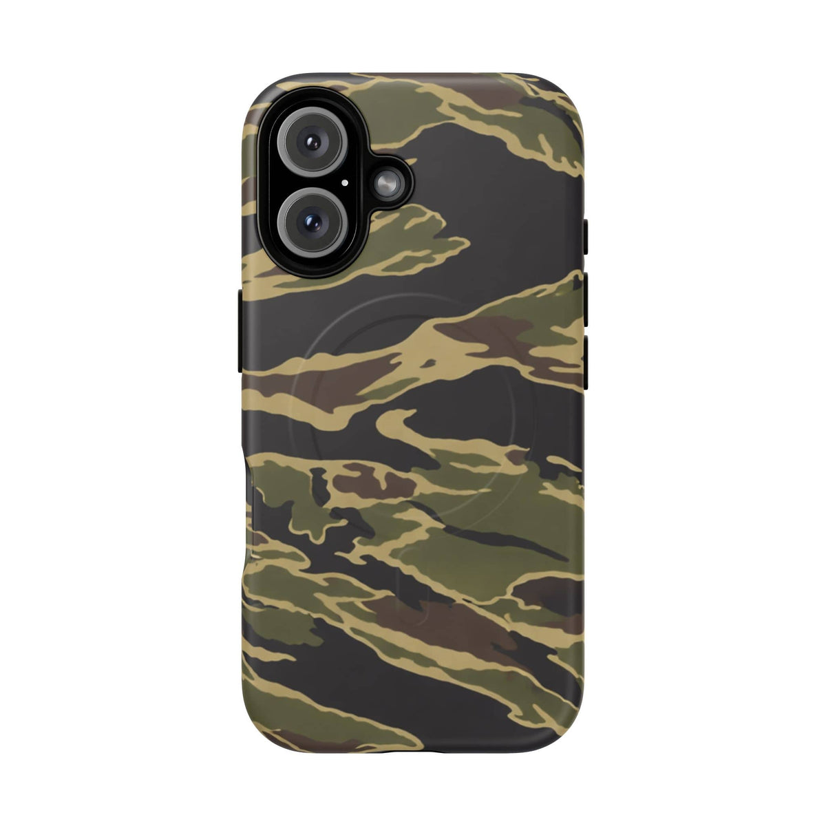 K-Factor Supply Co Tiger Stripe Camo Tough Magnetic iPhone Case iPhone 16 / Matte