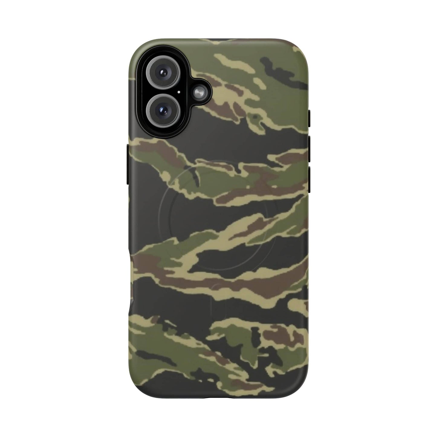 K-Factor Supply Co Tiger Stripe Camo Tough Magnetic iPhone Case iPhone 16 Plus
