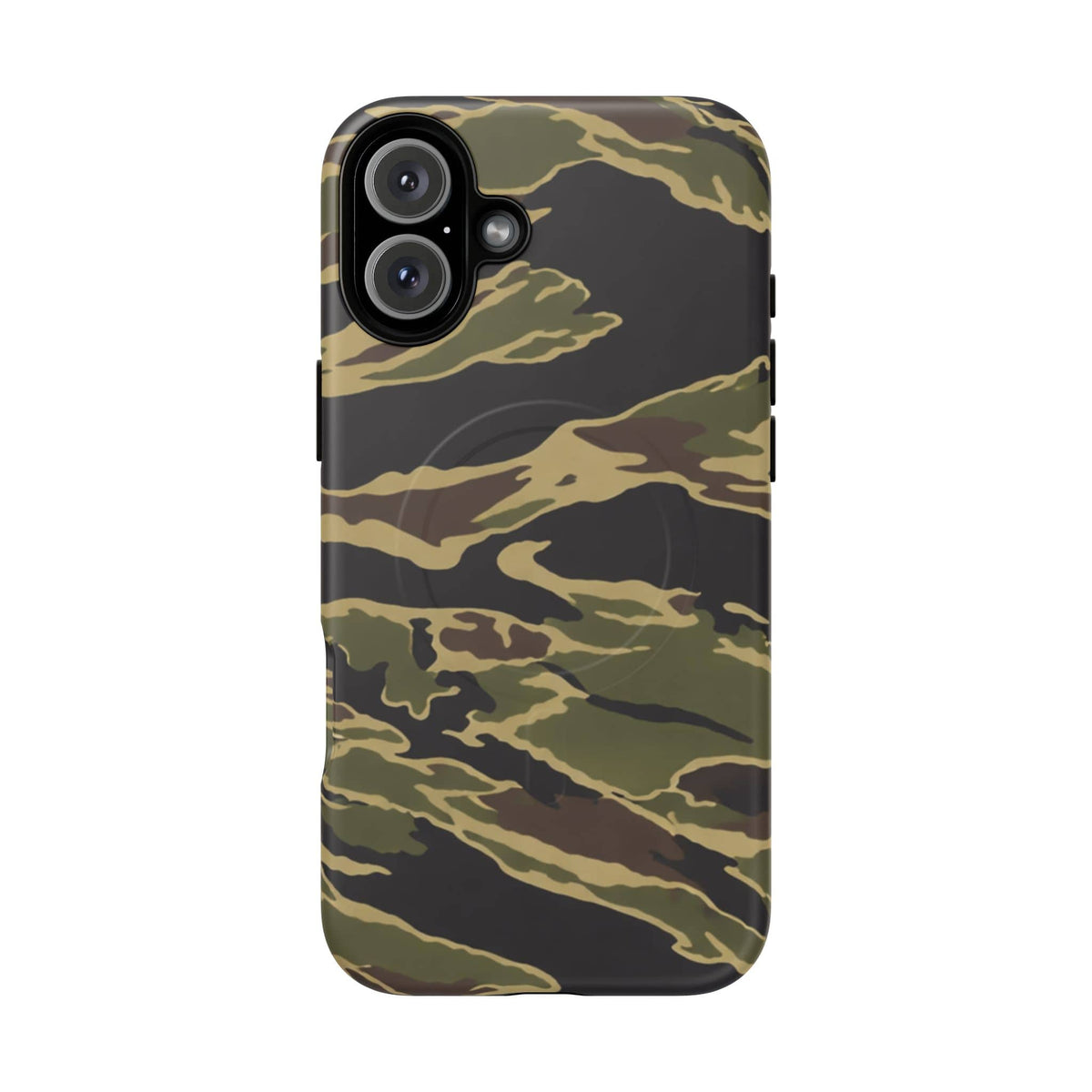 K-Factor Supply Co Tiger Stripe Camo Tough Magnetic iPhone Case iPhone 16 Plus / Matte