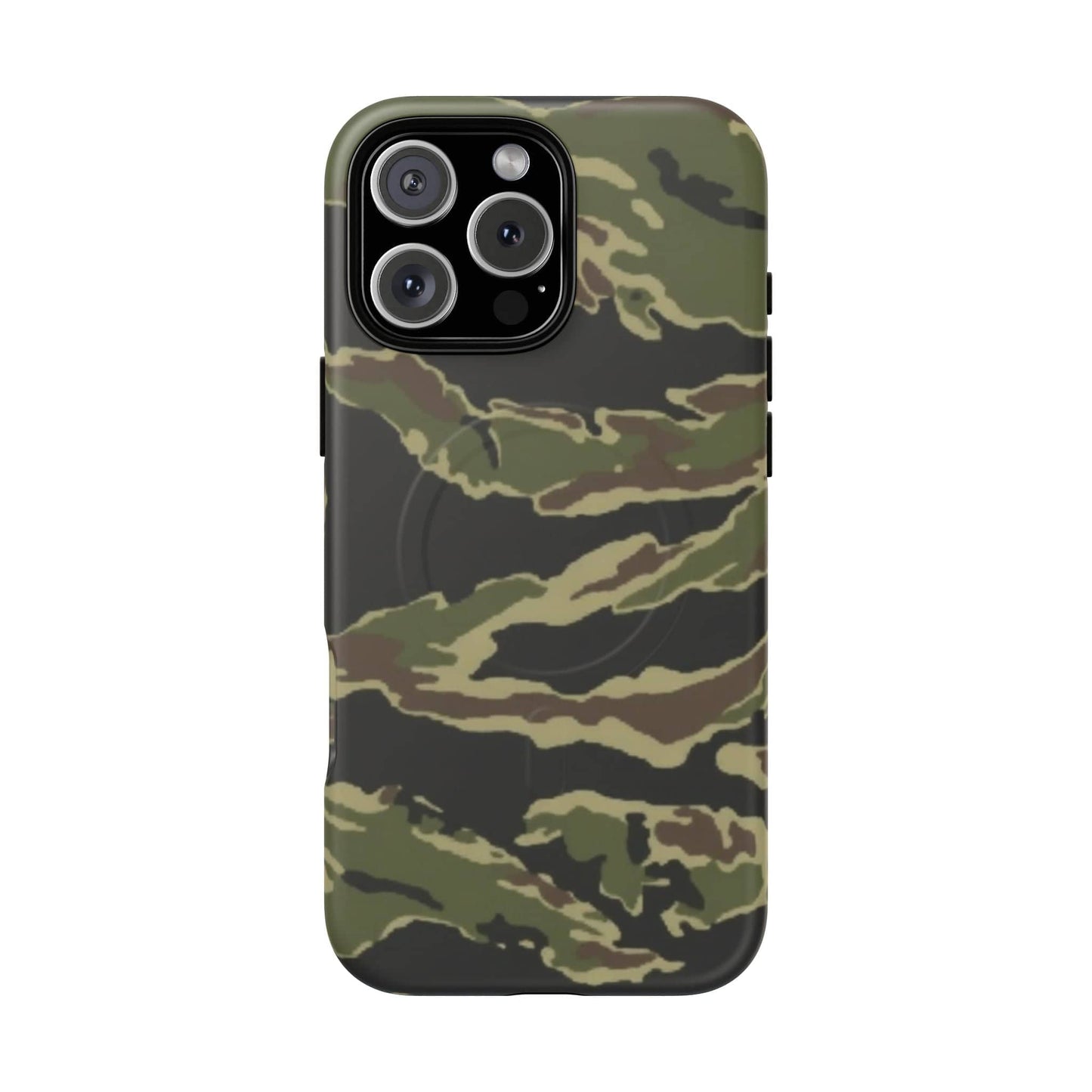 K-Factor Supply Co Tiger Stripe Camo Tough Magnetic iPhone Case iPhone 16 Pro Max
