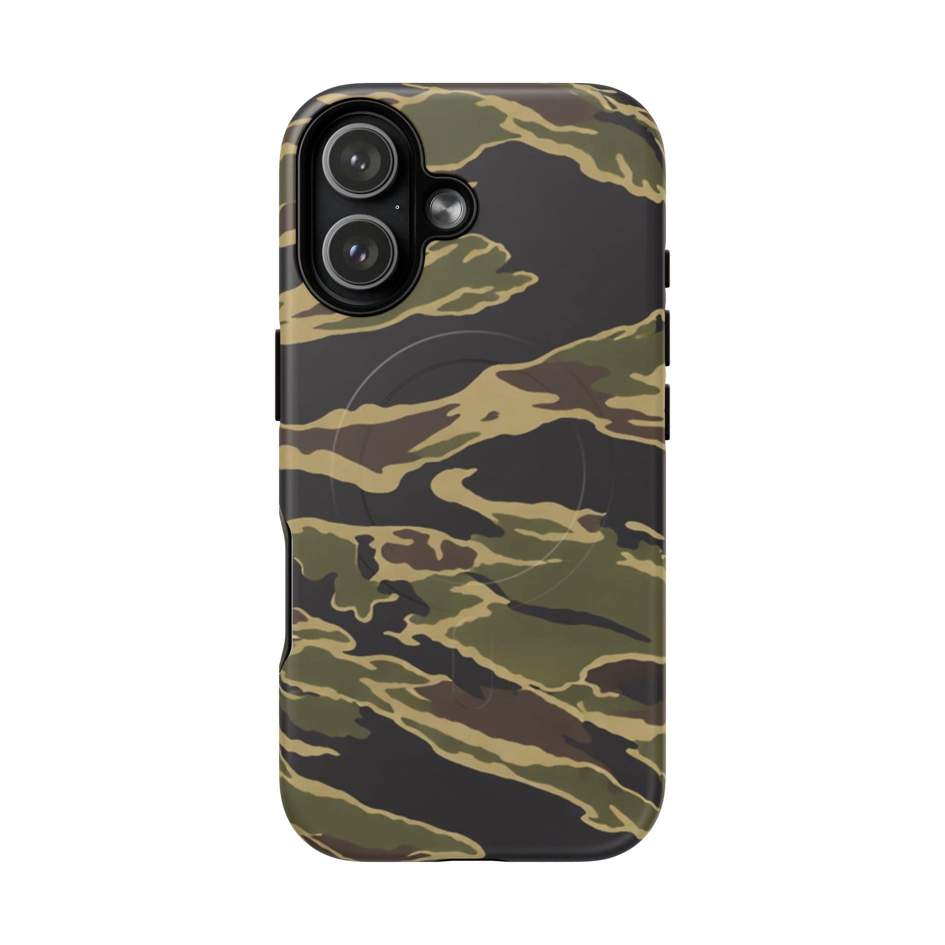 K-Factor Supply Co Tiger Stripe Camo Tough Magnetic iPhone Case iPhone 17
