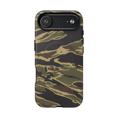 K-Factor Supply Co Tiger Stripe Camo Tough Magnetic iPhone Case iPhone 17 Air
