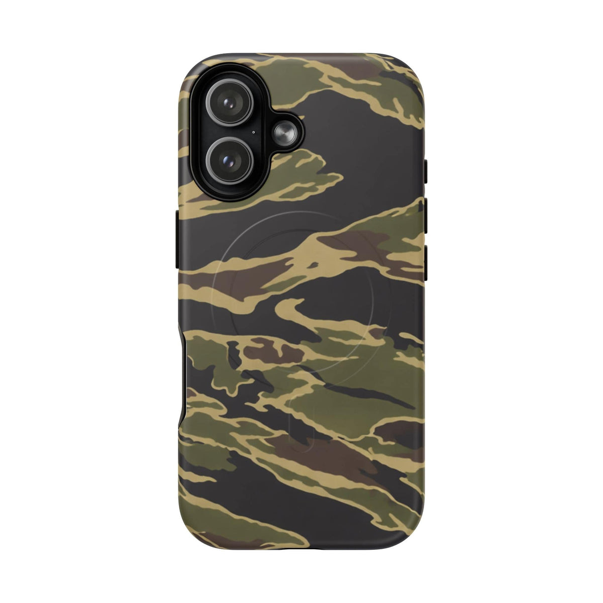 K-Factor Supply Co Tiger Stripe Camo Tough Magnetic iPhone Case iPhone 17 / Matte