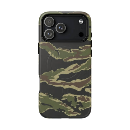 K-Factor Supply Co Tiger Stripe Camo Tough Magnetic iPhone Case iPhone 17 Pro Max