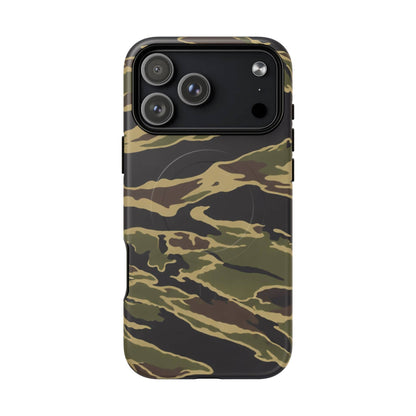 K-Factor Supply Co Tiger Stripe Camo Tough Magnetic iPhone Case iPhone 17 Pro Max / Matte