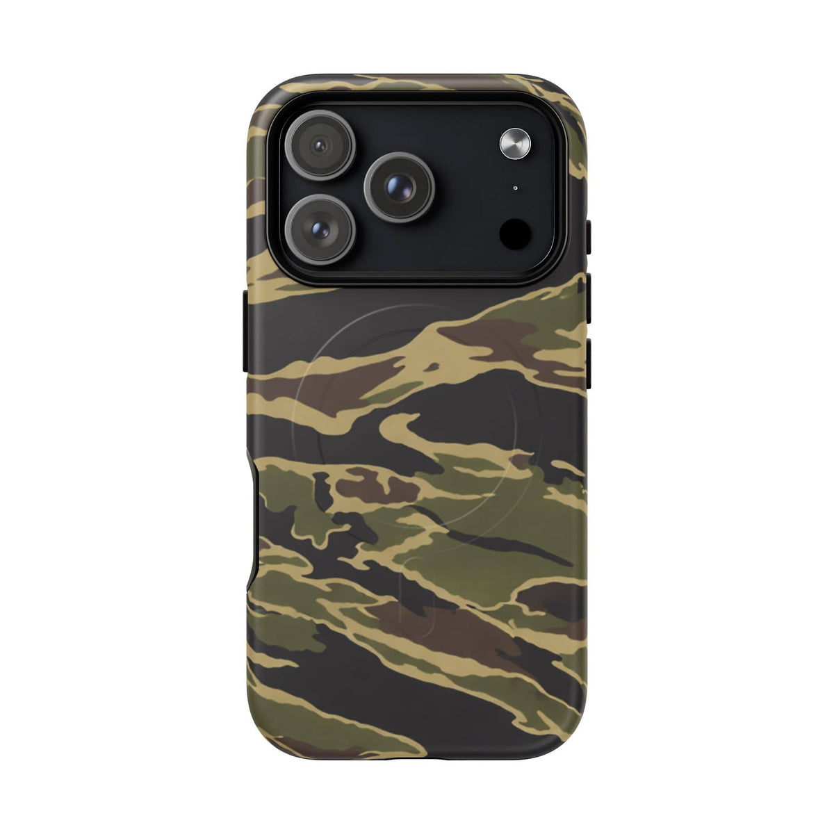 K-Factor Supply Co Tiger Stripe Camo Tough Magnetic iPhone Case iPhone 18 Pro / Matte