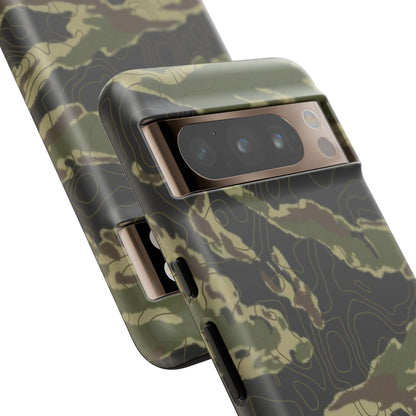 K-Factor Supply Co Tiger Stripe Topo Tough Android Case