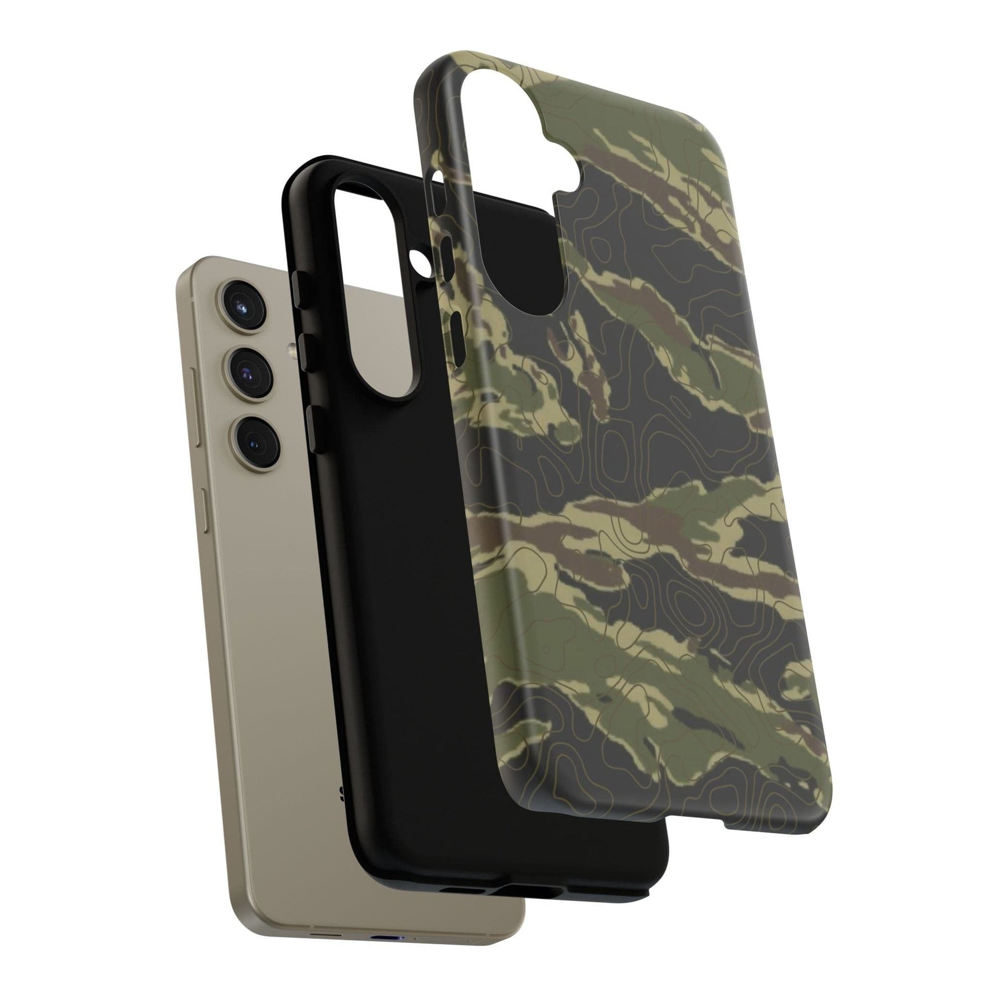 K-Factor Supply Co Tiger Stripe Topo Tough Android Case