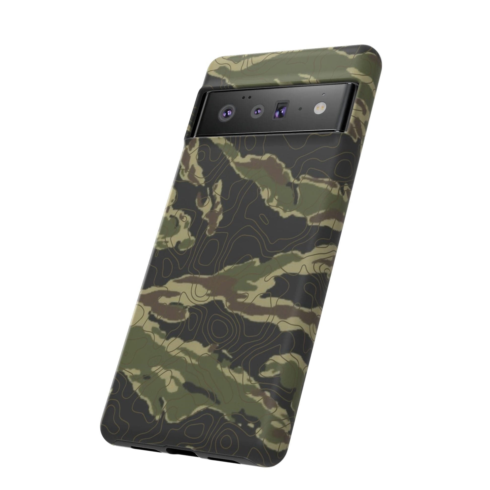 K-Factor Supply Co Tiger Stripe Topo Tough Android Case