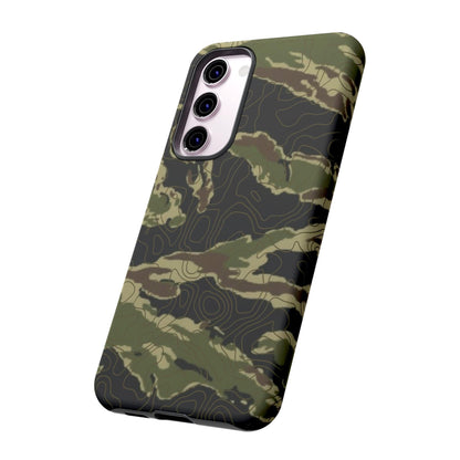 K-Factor Supply Co Tiger Stripe Topo Tough Android Case