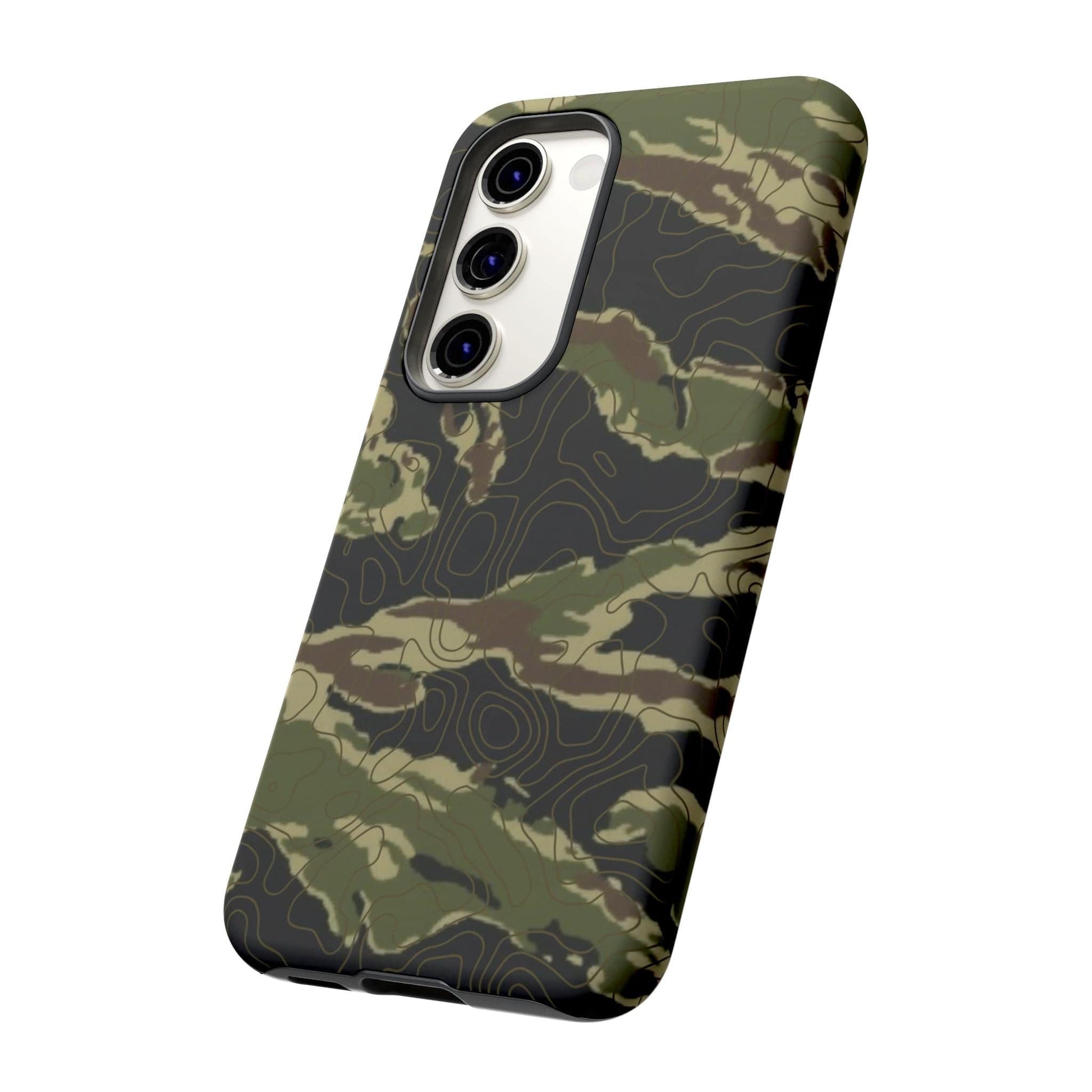 K-Factor Supply Co Tiger Stripe Topo Tough Android Case