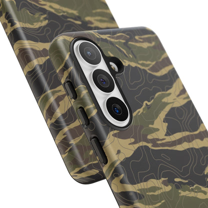 K-Factor Supply Co Tiger Stripe Topo Tough Android Case