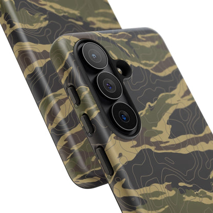 K-Factor Supply Co Tiger Stripe Topo Tough Android Case
