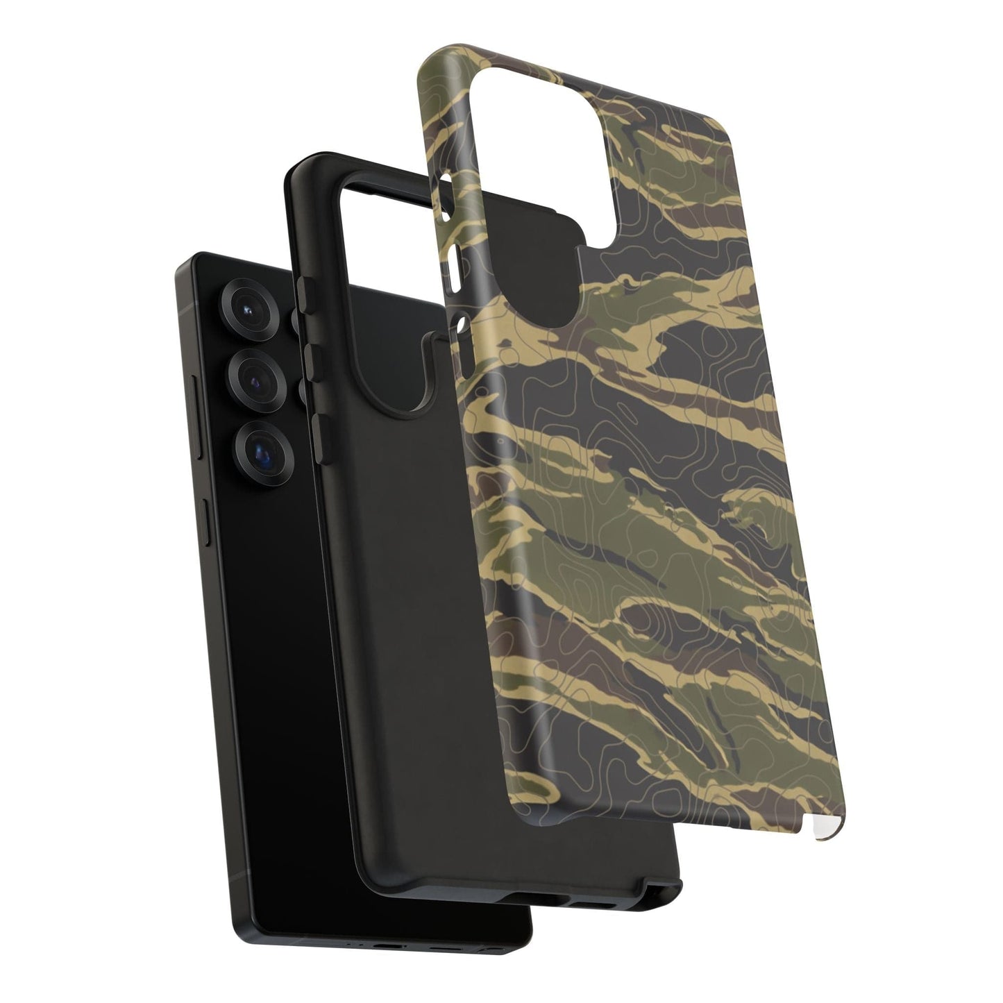 K-Factor Supply Co Tiger Stripe Topo Tough Android Case