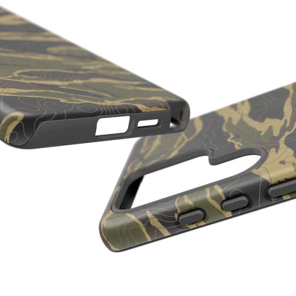 K-Factor Supply Co Tiger Stripe Topo Tough Android Case