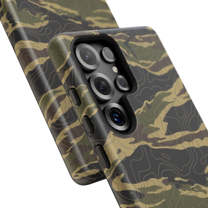 K-Factor Supply Co Tiger Stripe Topo Tough Android Case