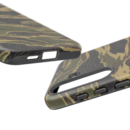 K-Factor Supply Co Tiger Stripe Topo Tough Android Case