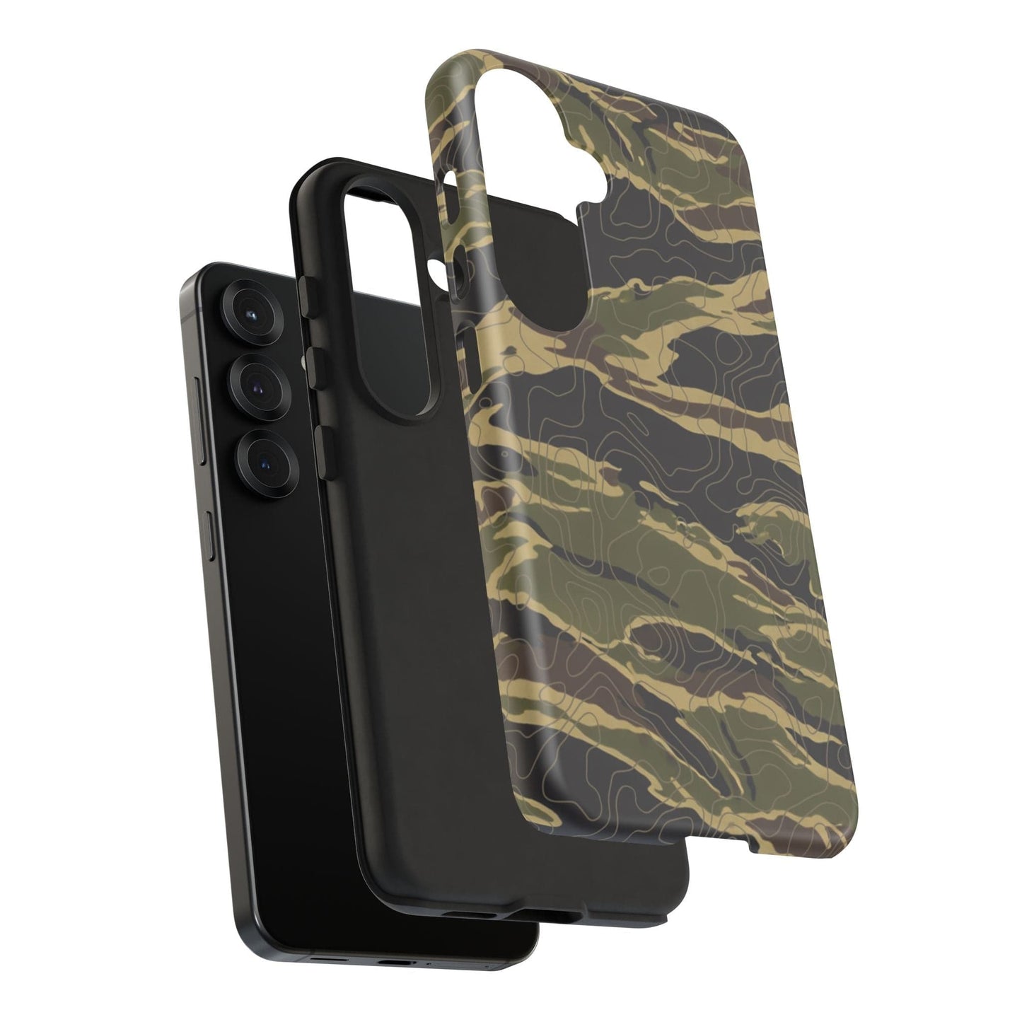 K-Factor Supply Co Tiger Stripe Topo Tough Android Case