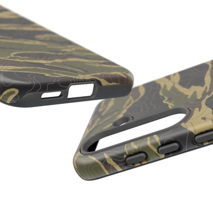 K-Factor Supply Co Tiger Stripe Topo Tough Android Case