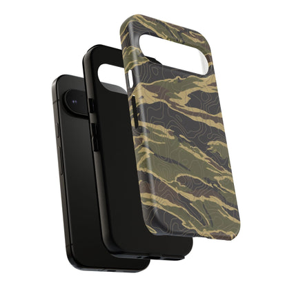 K-Factor Supply Co Tiger Stripe Topo Tough Android Case