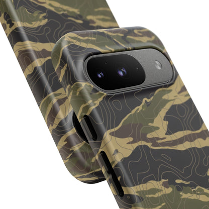 K-Factor Supply Co Tiger Stripe Topo Tough Android Case