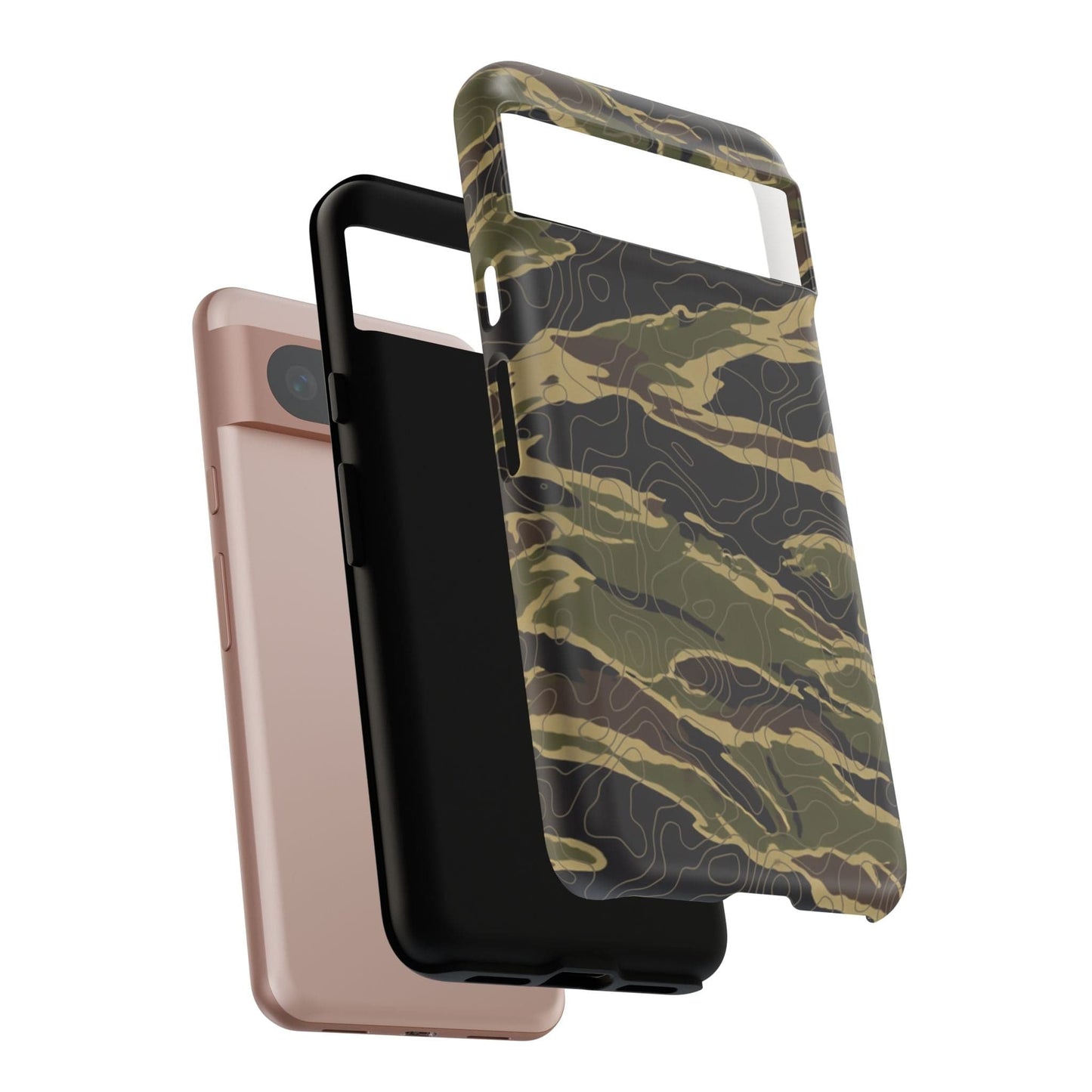 K-Factor Supply Co Tiger Stripe Topo Tough Android Case