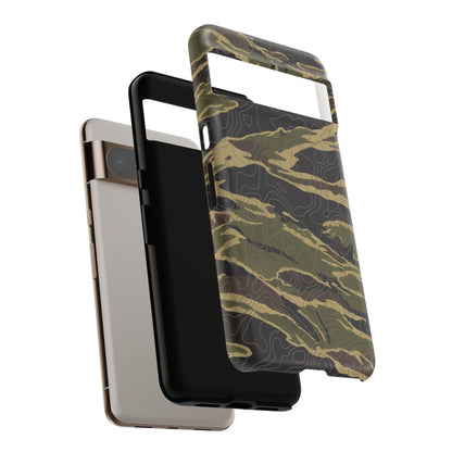 K-Factor Supply Co Tiger Stripe Topo Tough Android Case
