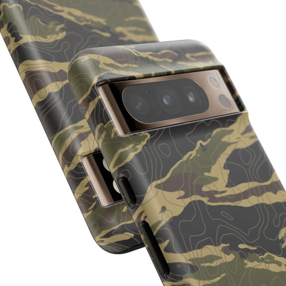 K-Factor Supply Co Tiger Stripe Topo Tough Android Case