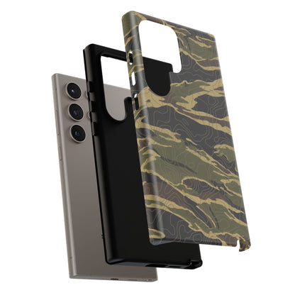 K-Factor Supply Co Tiger Stripe Topo Tough Android Case