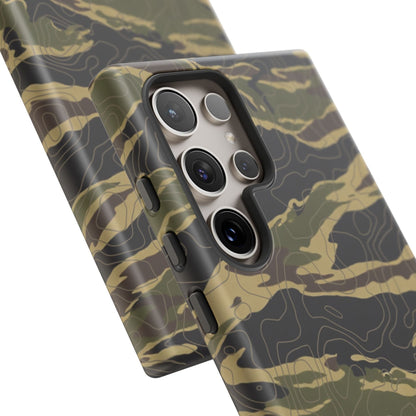 K-Factor Supply Co Tiger Stripe Topo Tough Android Case