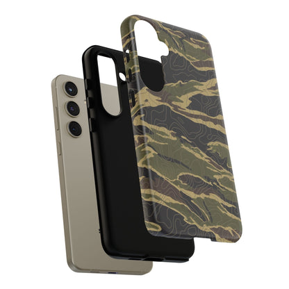 K-Factor Supply Co Tiger Stripe Topo Tough Android Case