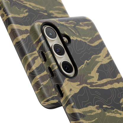 K-Factor Supply Co Tiger Stripe Topo Tough Android Case