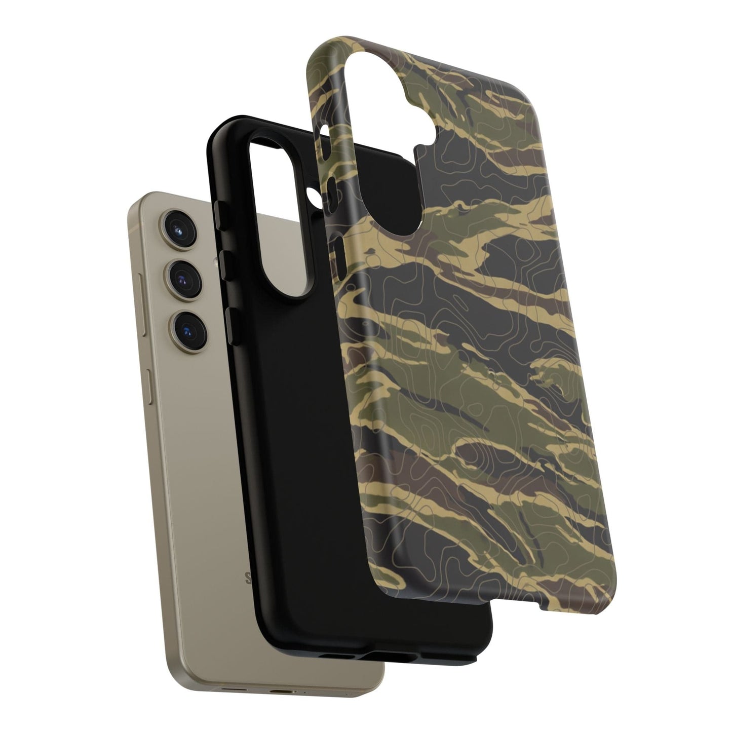 K-Factor Supply Co Tiger Stripe Topo Tough Android Case