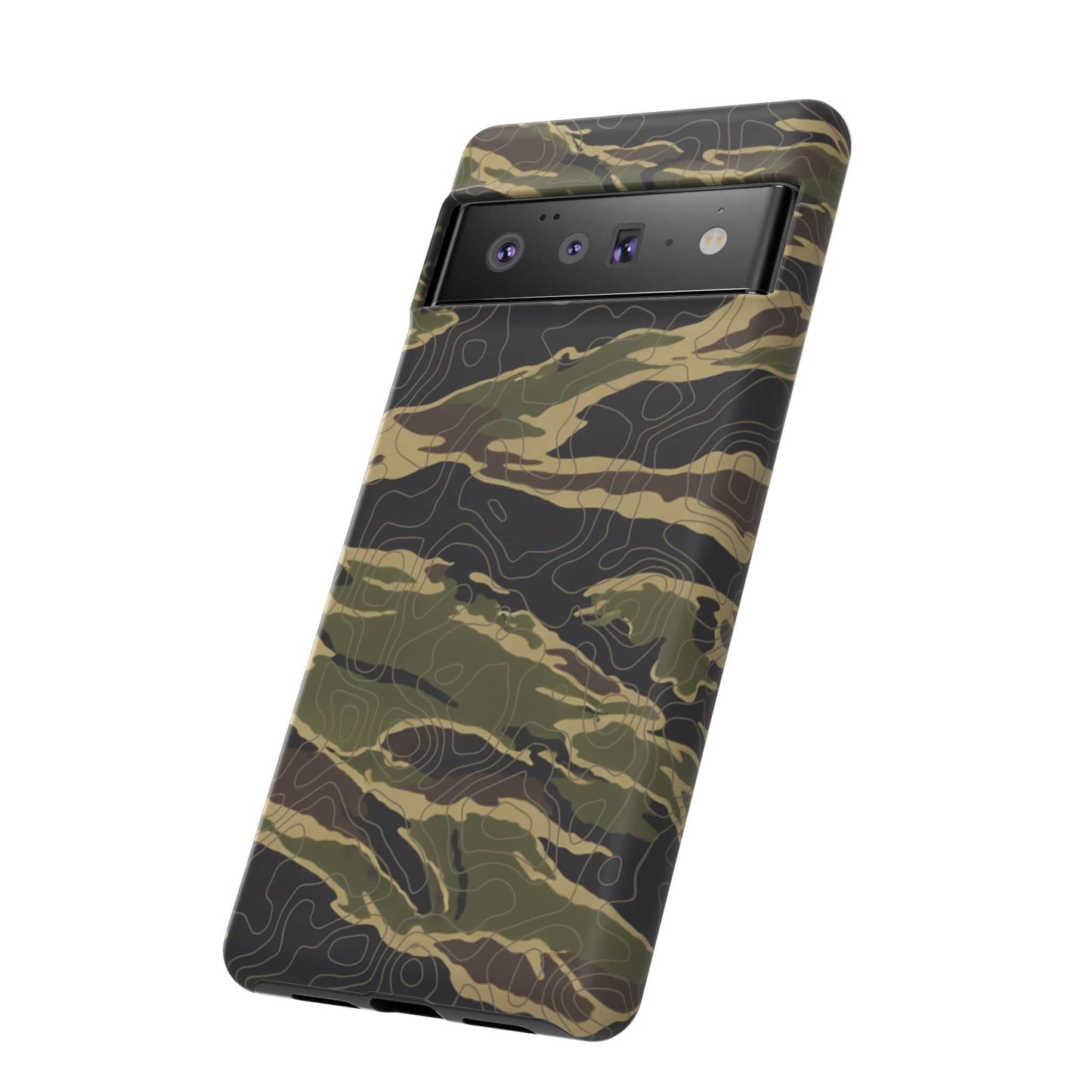 K-Factor Supply Co Tiger Stripe Topo Tough Android Case