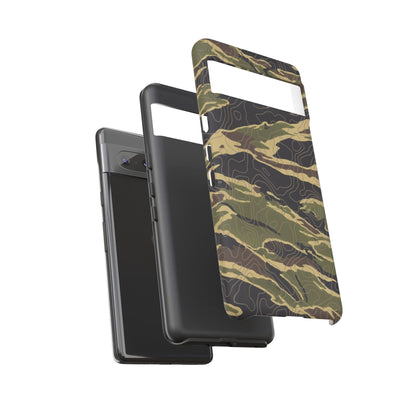 K-Factor Supply Co Tiger Stripe Topo Tough Android Case