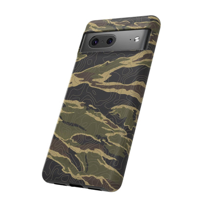 K-Factor Supply Co Tiger Stripe Topo Tough Android Case