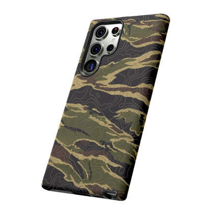 K-Factor Supply Co Tiger Stripe Topo Tough Android Case