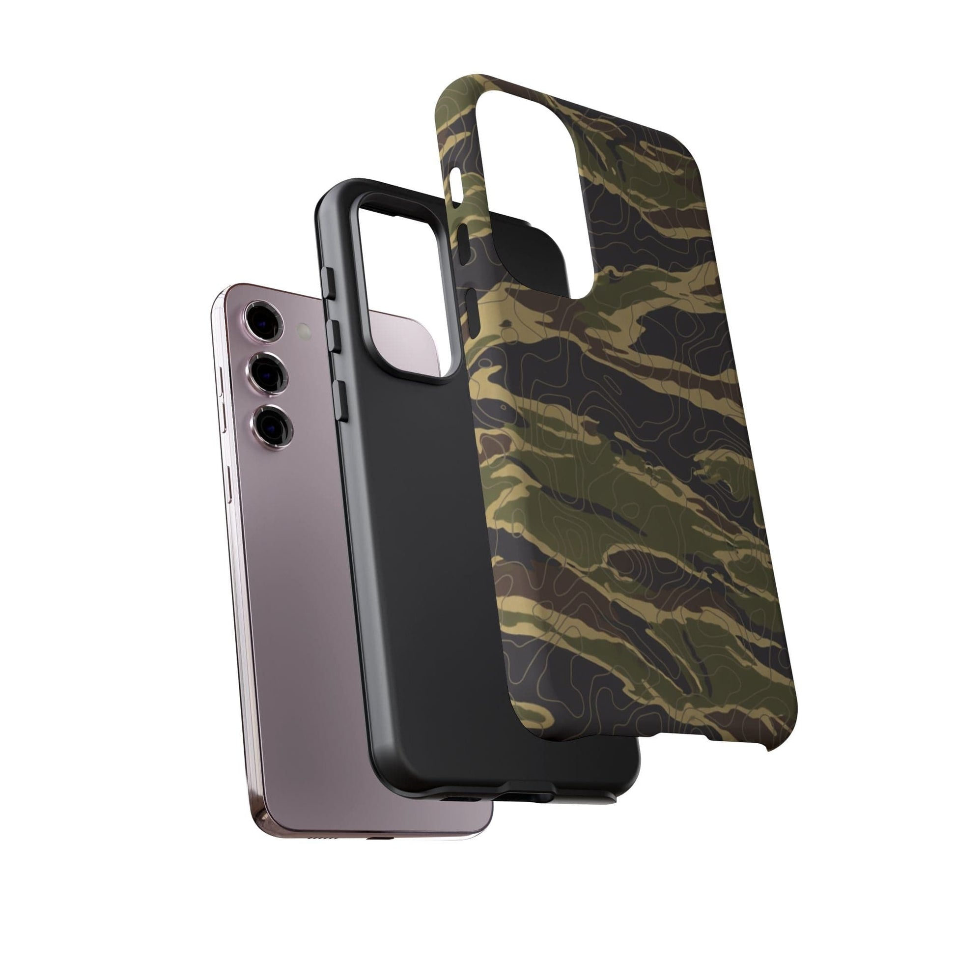 K-Factor Supply Co Tiger Stripe Topo Tough Android Case