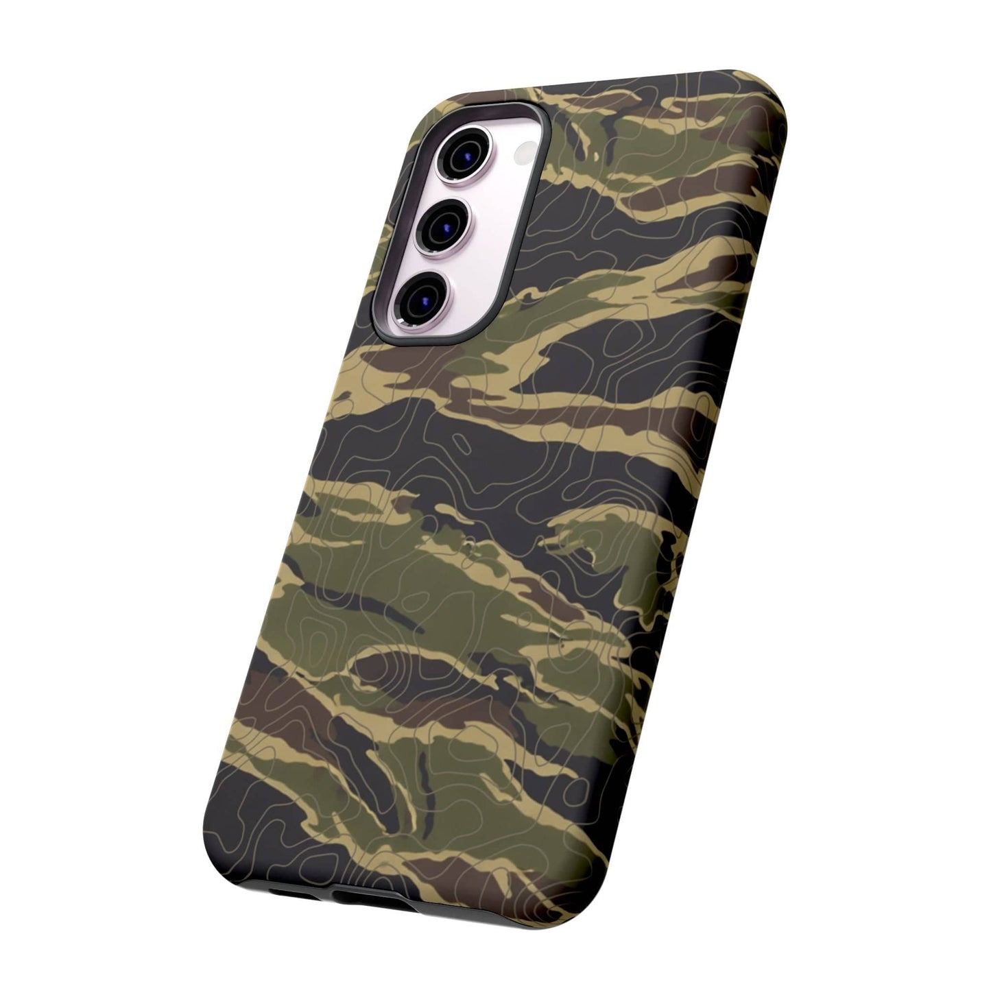 K-Factor Supply Co Tiger Stripe Topo Tough Android Case