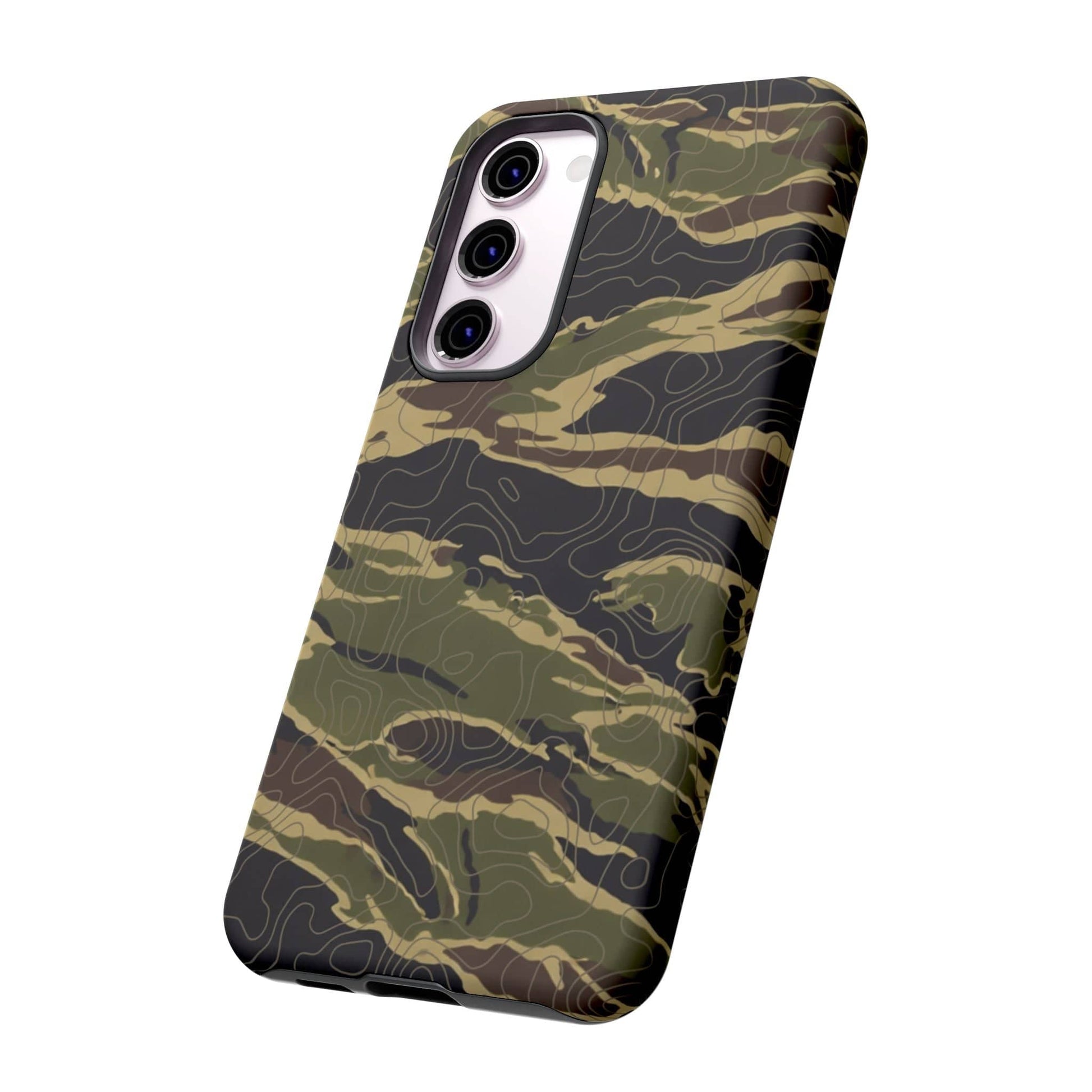K-Factor Supply Co Tiger Stripe Topo Tough Android Case