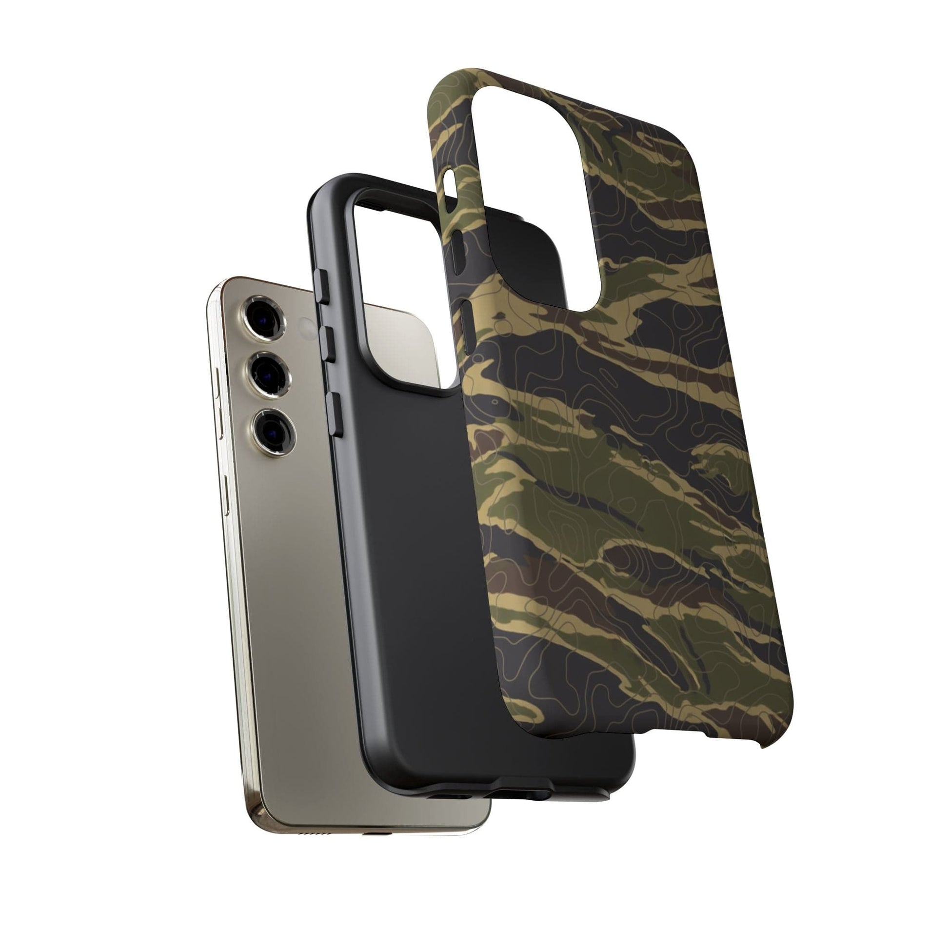 K-Factor Supply Co Tiger Stripe Topo Tough Android Case